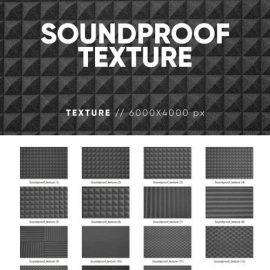 15 Soundproof Foam Textures Free Download