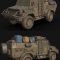 “Nomad” combat vehicle 3D Model Free Download