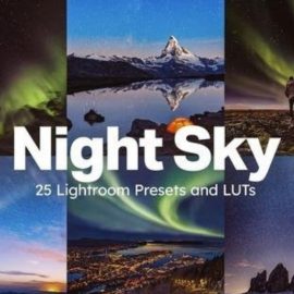 25 Night Sky Lightroom Presets and LUTs Free Download