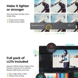 25 Snowboarding Lightroom Presets and LUTs YCDDG8C Free Download