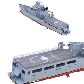 Arafura Class OPV 3D Model Free Download