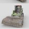 Asphalt planer photogrammetry scan 3D Model Free Download