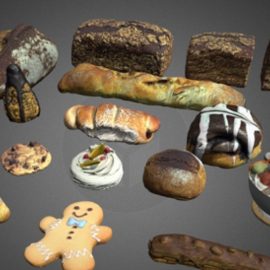 Bakery Pack 3D Model Free Download