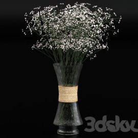 Bouquet of gypsophila Free Download