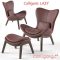 Calligaris Lazy armchair & footstool Free Download