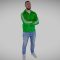 Casual sport guy 3D Model Free Download