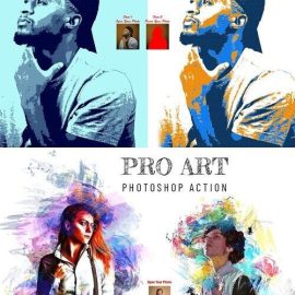 CreativeMarket – Art Effect Photoshop Action Bundles 10910522 Free Download