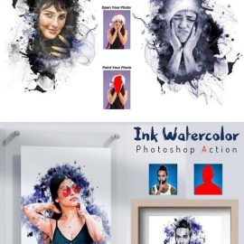 Creativemarket – Ink Effect Photoshop Action Bundle 10960561 Free Download