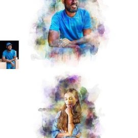 Creativemarket – Perfect Watercolor Photoshop Action 10959152 Free Download