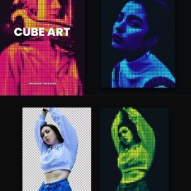 Cube Art Photo Effect Free Download