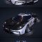 Cyberpunk Cop Car 3D Model Free Download