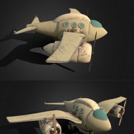 Dusty 34Fat Seagull34 Stylized Cartoony plane Free Download