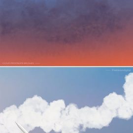 Dynamic Clouds Procreate Brushes Free Download