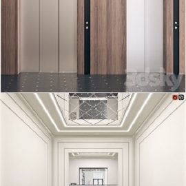 Elevator with interior 1 Free Download