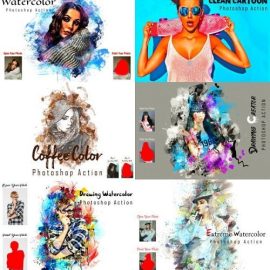 Extreme Effect Photoshop Action Bundles Free Download