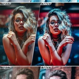 Fashion HDR Photoshop Actions Free Download