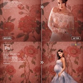 Fine Art Textures Floral Backdrop Free Download