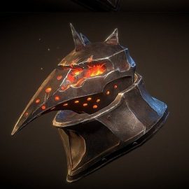 Fire deamon helmet Free Download