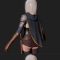 GAME-READY Swordsman Girl 3D Model Free Download