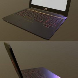 Gaming Laptop 3D Model Free Download