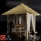 Gazebo of bamboo Free Download