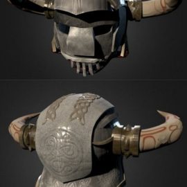 Gladiator Helm TurluGuvech 3D Model Free Download