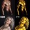 Gold Skin Effect Photoshop Action Free Download