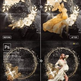 Golden Circle Backdrop Maternity Free Download