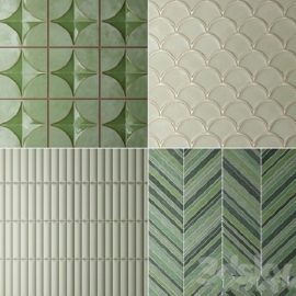 Green tile Free Download