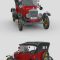 Low Poly Vintage Car 3D Model Free Download