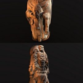 Mayan statue (photogrammetry) 3D Model Free Download