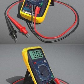 Multimeter 3D Model Free Download