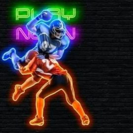 Neon Glow 2 Photoshop Action Free Download