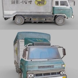 Nissan Diesel 3D Model Free Download