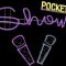 Pocket Show neon sign 3D Model Free Download