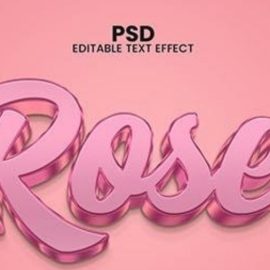 Psd style text effect editable set vol 15 Free Download