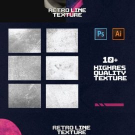 Retro Line Texture Free Download