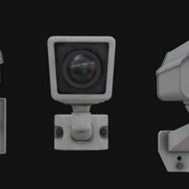 Security Cameras 3D Model Free Download