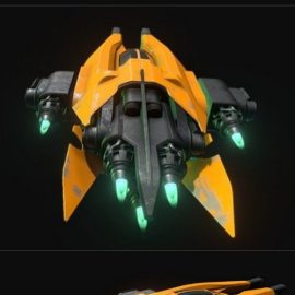 Spaceship 3D Model Free Download