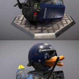 Special Duck 3D Model Free Download