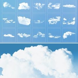 Stamp Clouds Procreate Brushes Vol.1 4Y7QD44 Free Download