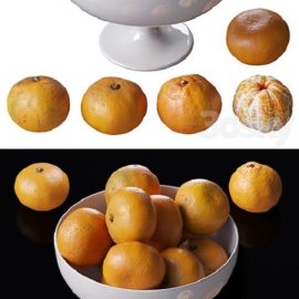 Tangerines in a tall bowl Free Download