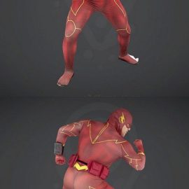 The Flash 3D Model Free Download