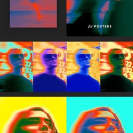 Thermal Camera PSD Photos Effect for Posters Free Download