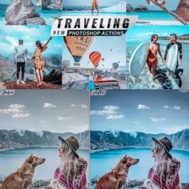 Travel insta Photoshop Actions Free Download