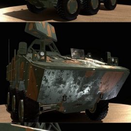 VBTP-MR GUARANI RADAR 3D Model Free Download