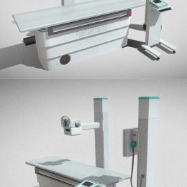 X-ray machine 3D Model Free Download