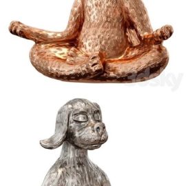 Yoga dog Yoga dog figurine Free Download