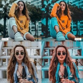 35 Cinematic Orange & Teal Lightroom Presets Free Download