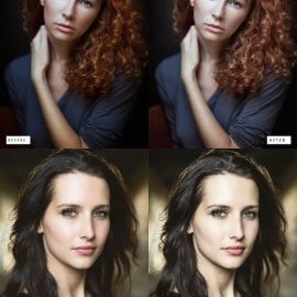 50 Portrait Skin Retouch Lightroom Presets Free Download